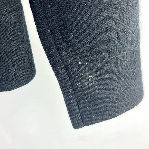 A.L.C. Moore Black and White Leopard Raglan Sweater - Picture 7 of 10